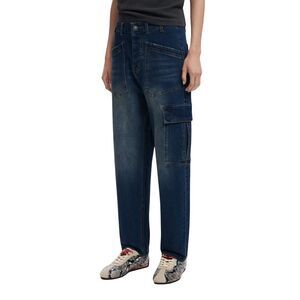 Desigual Blue Cotton Boyfriend Women's Jeans
